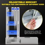 Electric Can Crusher, Automatic can crushers, 6oz&12oz&16oz Aluminum can electric crushers, Can fill 8 cans at a time, Cans Trash compactor, Heavy-Duty crusher for Aluminum Soda, Beer, Cola Cans