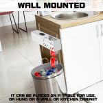 Electric Can Crusher for Recycling 12oz~16oz Cans, Automatic Can Crushers, Can Smasher for Recycling Wall Mounted, Can Crusher for Recycling for Aluminum Seltzer, Soda, Cola, Beer Cans